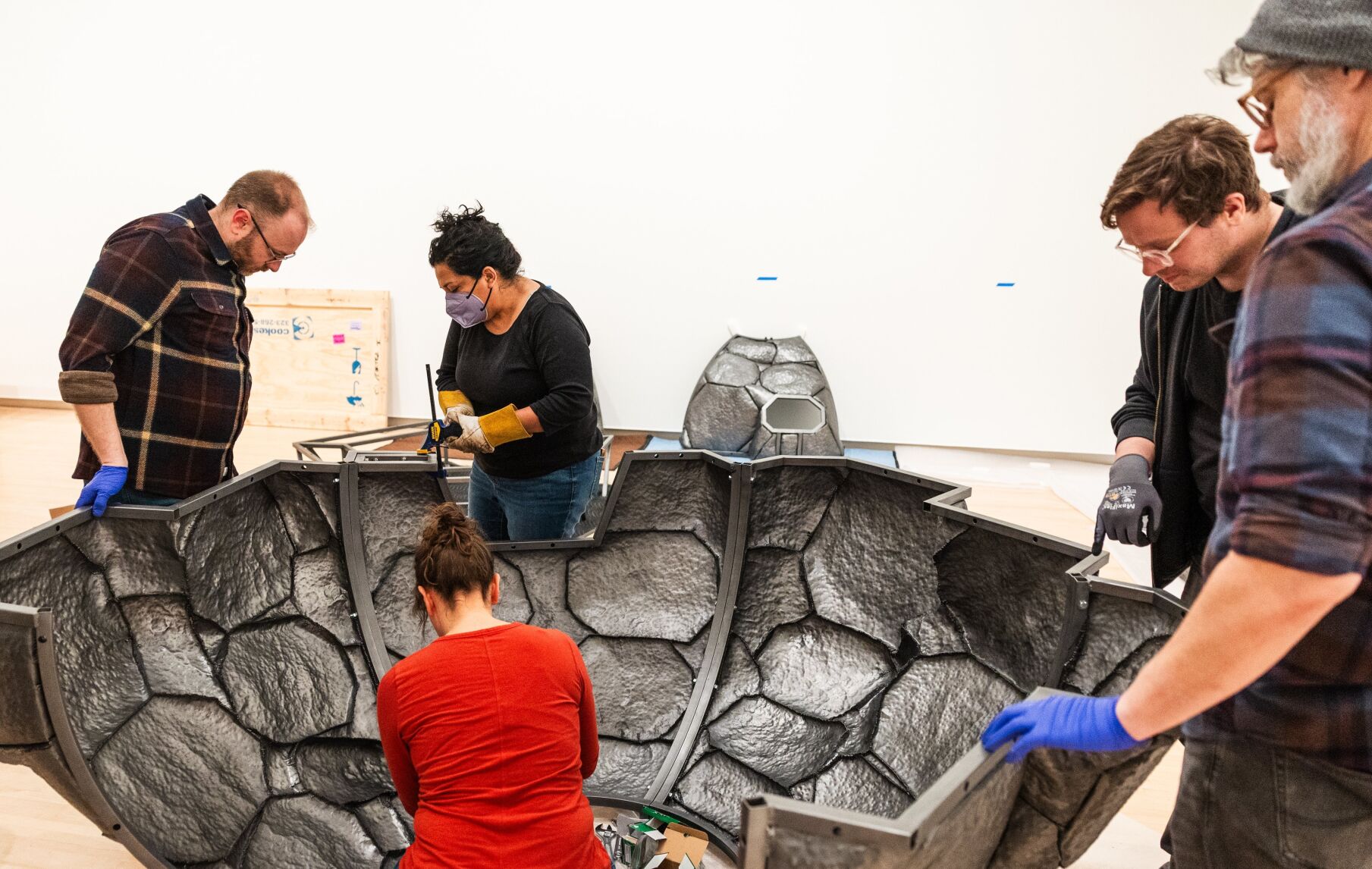 Beatriz Cortez readies for Seeds: Containers of a World to Come exhibit
